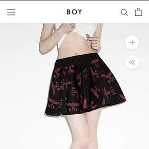 BOY RARA SKIRT/ miniskirt/ BOY LONDON
